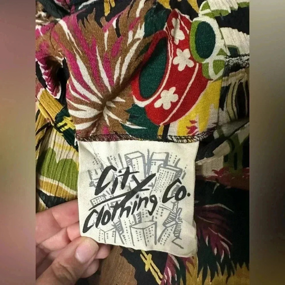 Vintage City Clothing Co Southwest Print Midi Skirt Size Small - Picture 8 of 12